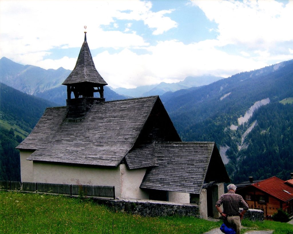 Foto Kirche Schuders, Familienarchiv
