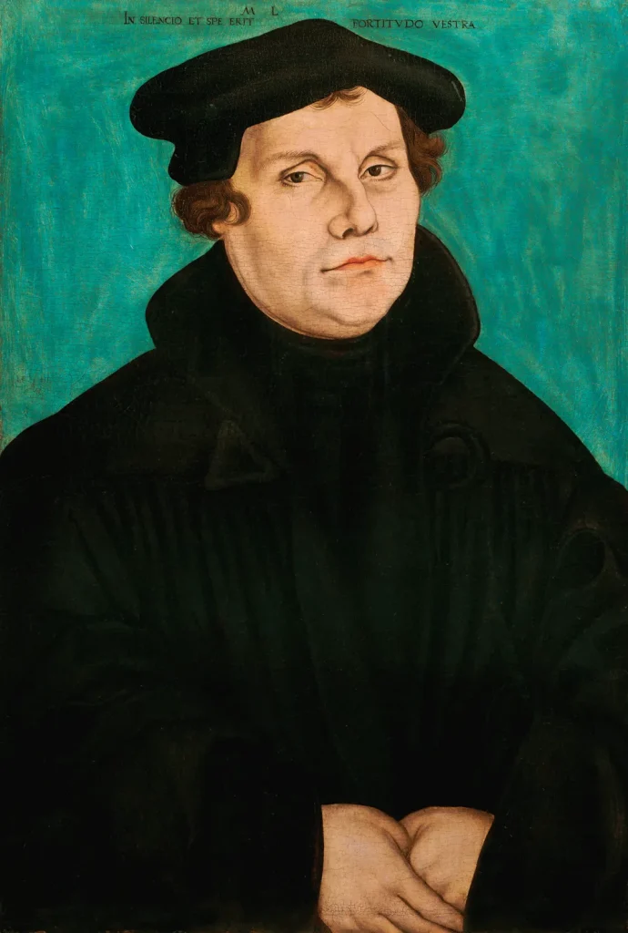 Lutherbild von Lucas Cranach, 1550